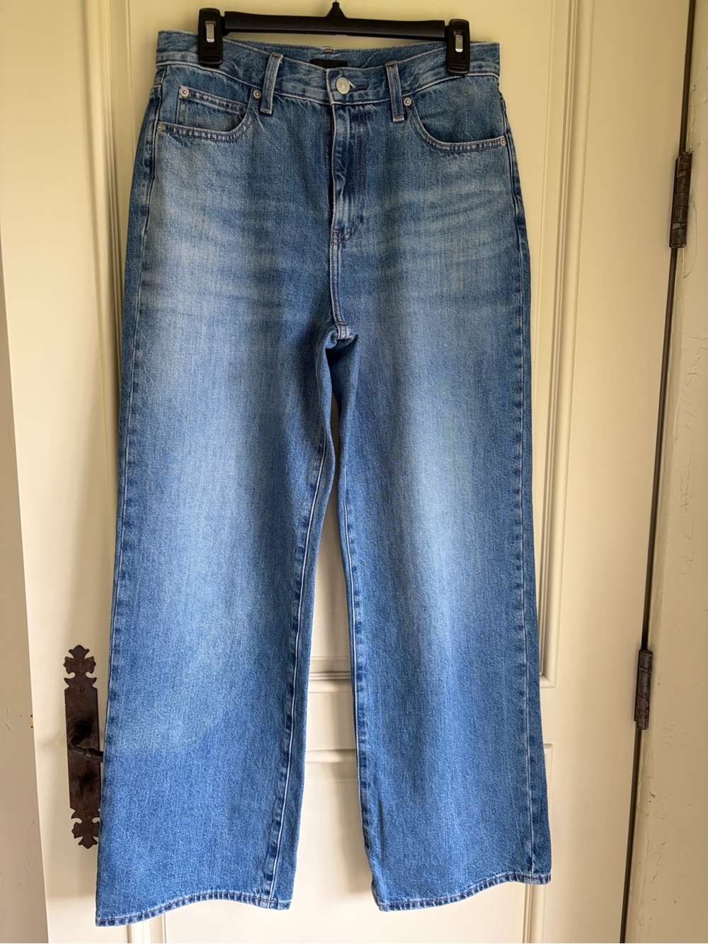 Uniqlo medium Blue Straight- wide leg Women's Jeans  30x30